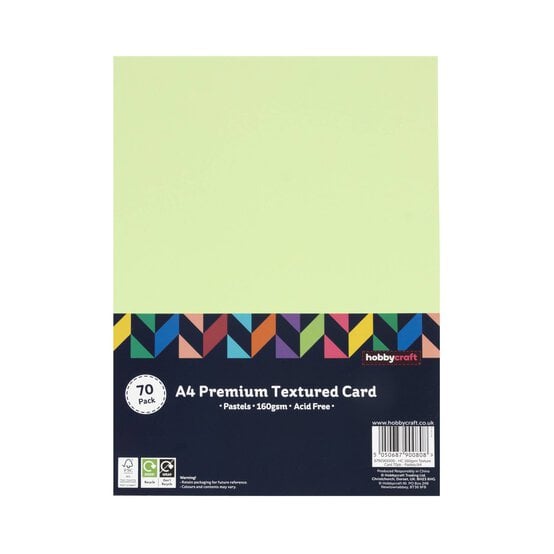 Pastel Textured Card A4 70 Pack image number 4
