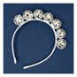 Silver Disco Ball Headband image number 1