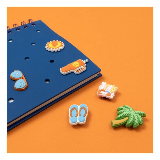 Summer Silicone Accessory Charms 6 Pack image number 2