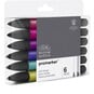 Winsor & Newton Rich Tone Promarkers 6 Pack image number 4