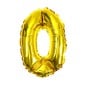 Gold Foil Number 0 Balloon image number 1