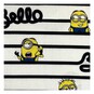 Striped Minions Cotton Fabric by the Metre image number 2