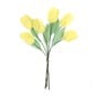 Mini Yellow Felt Tulip Bouquet 10cm image number 2