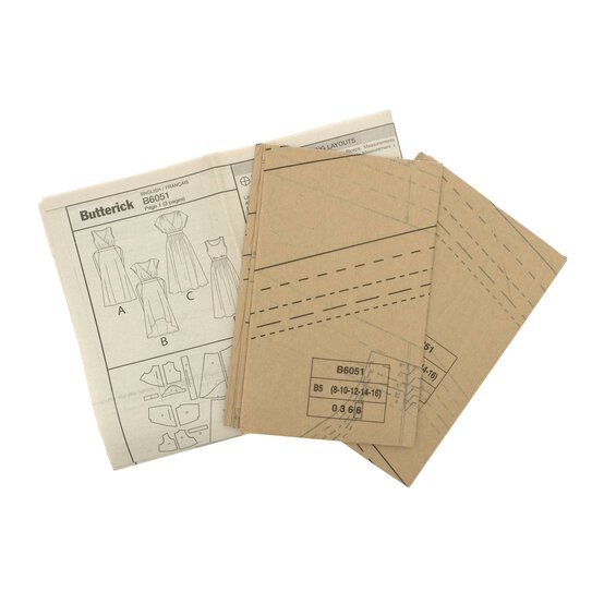 Butterick Women’s Dress Sewing Pattern B6051 (8-16) image number 2