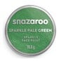 Snazaroo Pale Green Sparkle Face Paint  image number 1