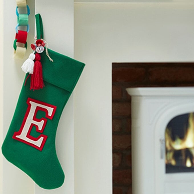 How to Make a Personalised Tassel Stocking image number 1