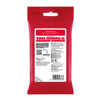 Renshaw Red Extra Ready To Roll Icing 1kg