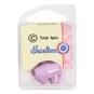 Hemline Purple Basic Barrel Button 4 Pack image number 2