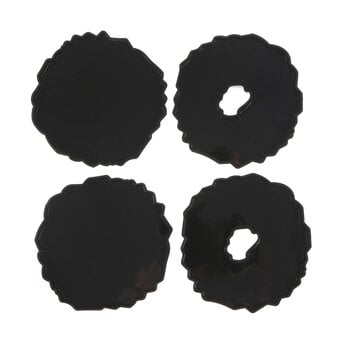 Pebeo Gedeo Geode Coaster Moulds 4 Pack image number 2