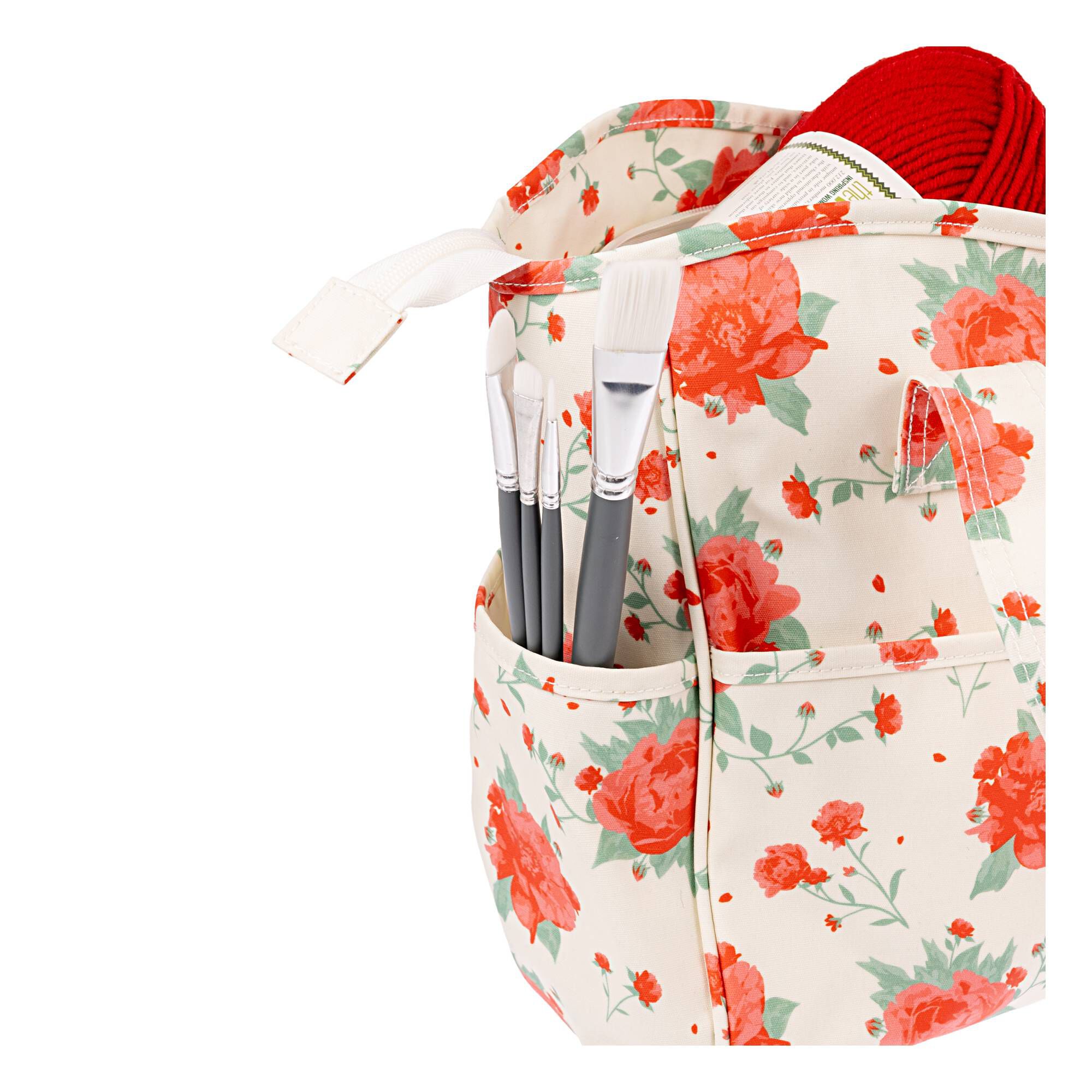 Floral Bee Woven Bag for Life | Hobbycraft