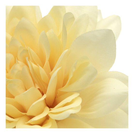 Cream Dahlia Spray 73cm image number 3