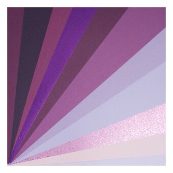 Purple Coloured Paper Pad A4 24 Pack image number 2
