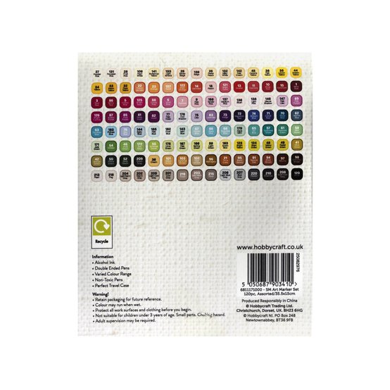 Shore & Marsh Art Marker Set 120 Pack image number 7