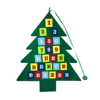 Felt Christmas Tree Advent Calendar image number 2