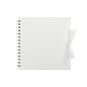 Spiral Bound White Scrapbook 8 x 8 Inches image number 1