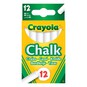 Crayola Anti-Dust White Chalk Sticks 12 Pack image number 1