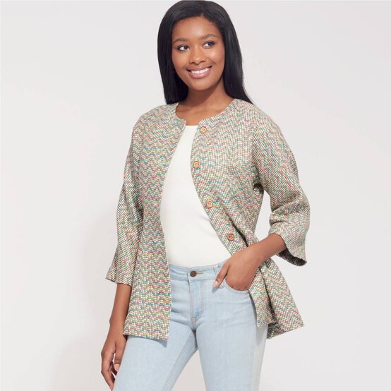 New Look Women's Top and Dress Sewing Pattern N6607 image number 4