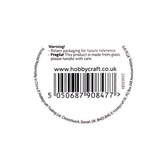 Create & Celebrate Round Glass Bottle with Cork 720ml image number 4