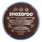 Snazaroo Dark Brown Face Paint Compact 18ml image number 1