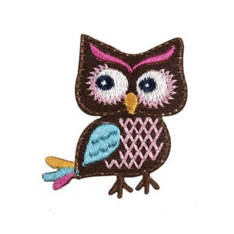 Trimits Colourful Owl Iron-On Patch