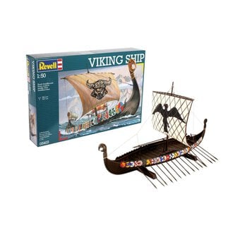 Revell Viking Ship Model Kit 1:50 image number 4