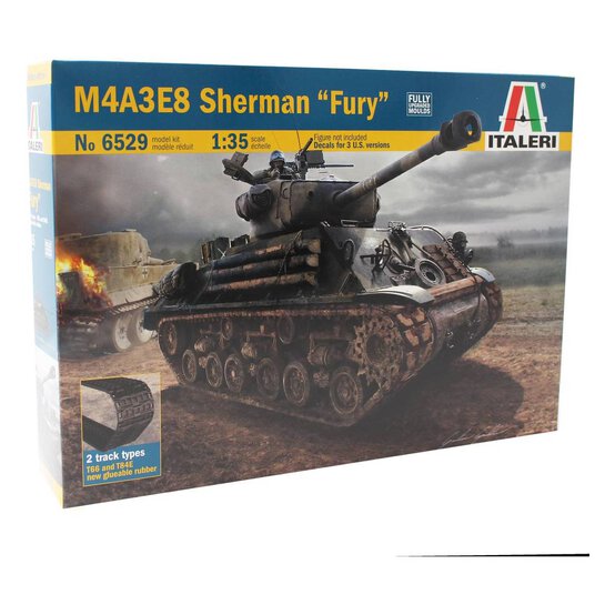 Italeri M4A3E8 Model Kit 1:35 image number 1