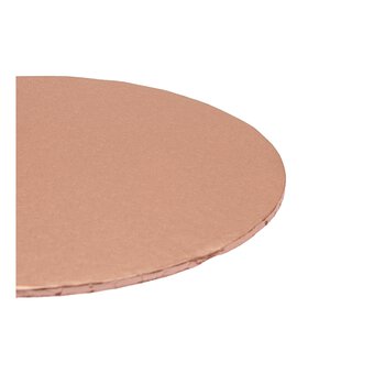 Rose Gold Round Double Thick Card Cake Board 10 Inches image number 3