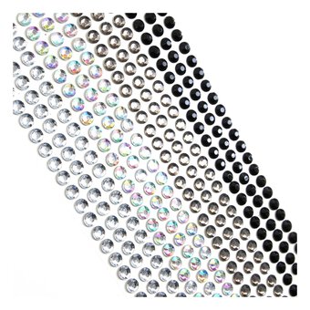 11 Sheets Gem Stickers Self Adhesive Jewel for Crafts Sparkly Flatback Rhinestone Stickers Crystal Sticker for Kids DIY,Assorted Size