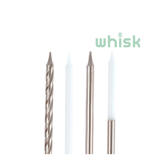 Whisk Rose Gold Metallic Candles 24 Pack image number 1