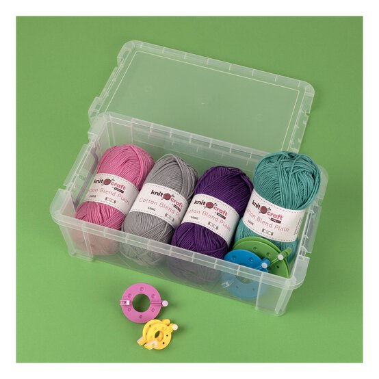 Whitefurze Allstore 5.8 Litre Clear Storage Box image number 3