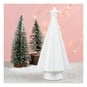 Ceramic Standing Tree with Star 21cm image number 1