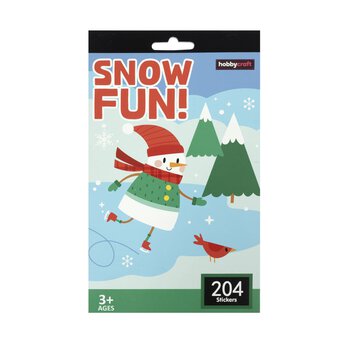 Snow Fun Sticker Book
