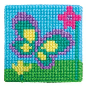 Kids' Butterfly Cross Stitch Kit