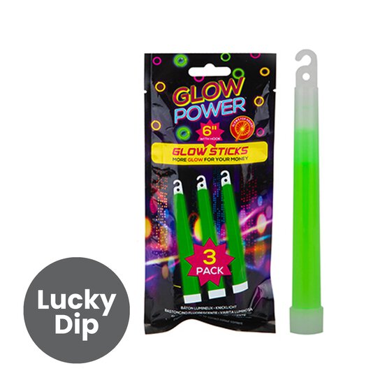 Assorted Glow Stick Hangers 3 Pack image number 1