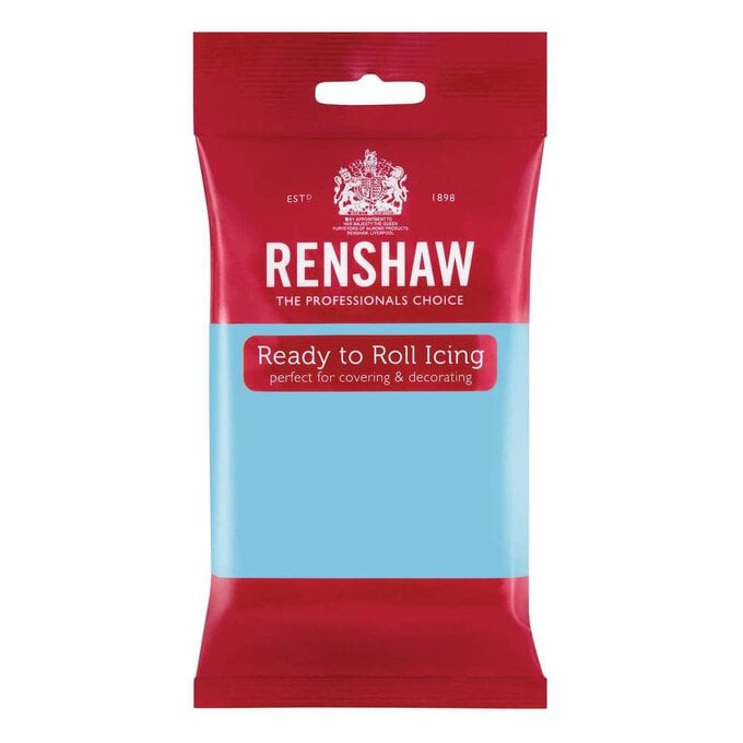 Renshaw Ready To Roll Baby Blue Icing 250g image number 1
