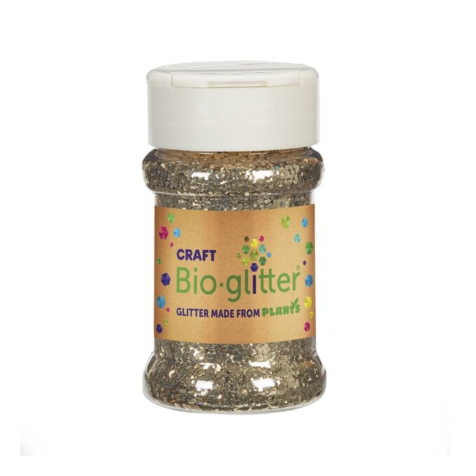 Champagne Gold Craft Bioglitter Shaker 40g image number 1