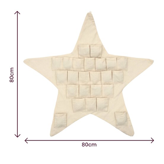 Fabric Advent Star 80cm image number 5