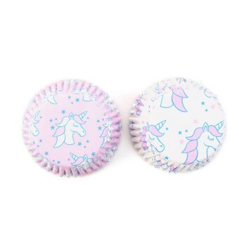 Unicorn Cupcake Cases 50 Pack image number 2