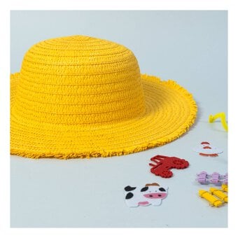 Yellow Easter Bonnet 33cm