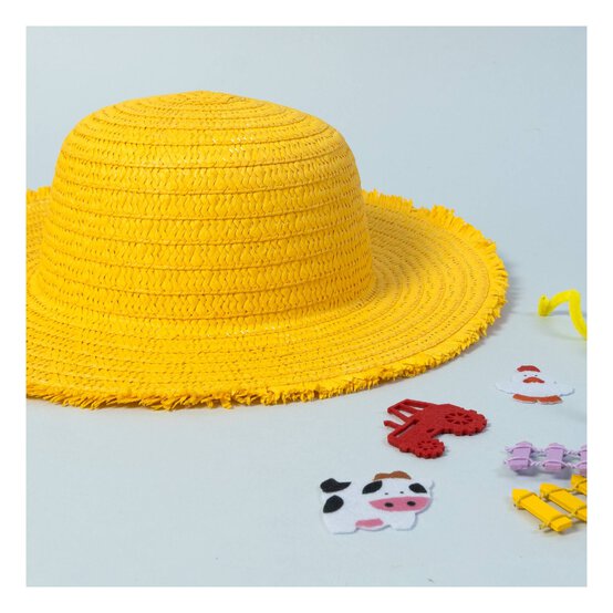 Yellow Easter Bonnet 33cm image number 2