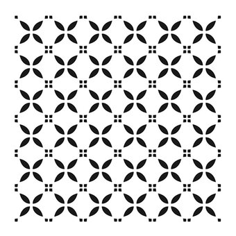 Cadence Geometric Home D&eacute;cor Stencil 25cm x 25cm