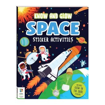 Know and Glow Space Sticker Activities