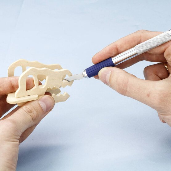 Modelcraft Soft Grip Craft Knife Set 7 Pieces image number 3