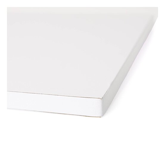 White Square Cake Drum 12 Inches image number 3