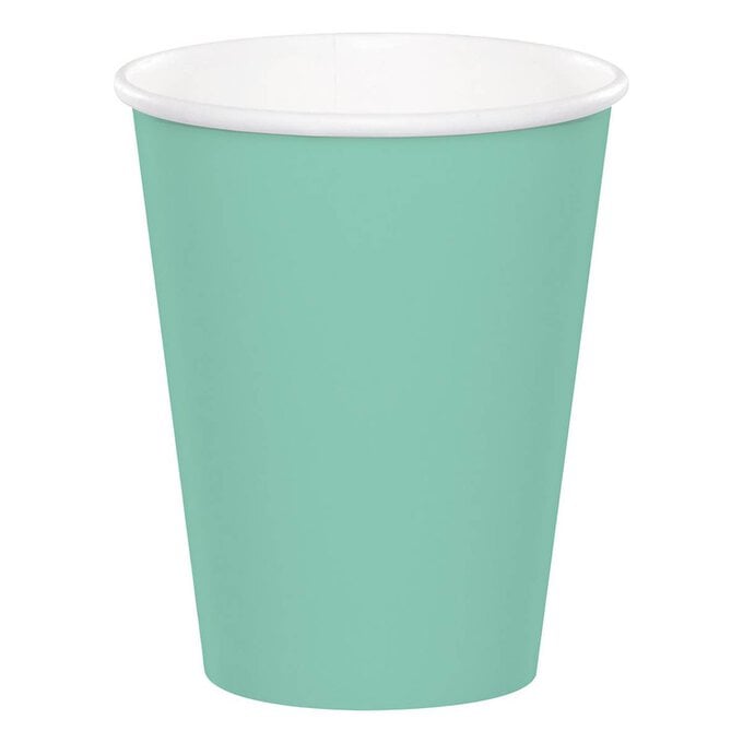 Fresh Mint Paper Cups 8 Pack image number 1