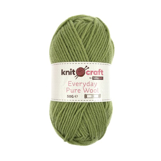 Knitcraft Sage Everyday Pure Wool DK 50g image number 1