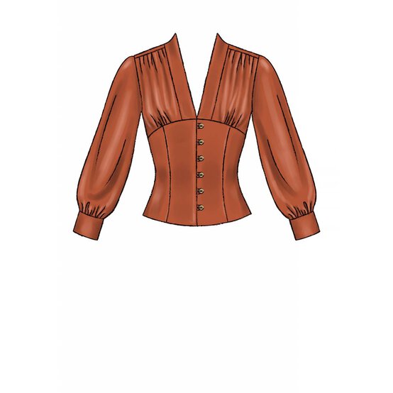 McCall’s Women’s Top Sewing Pattern M7978 (6-14) image number 3