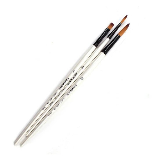 Daler-Rowney Graduate All Purpose 3 Brush Synthetic Set image number 1