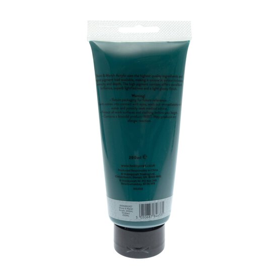 Shore & Marsh Viridian Acrylic Paint 200ml image number 5