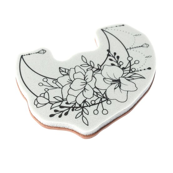 Flower Moon Tattoo Cling Stamp image number 2